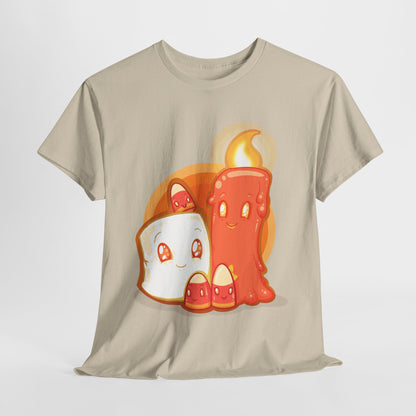 How Candy Corn Is Made Unisex Heavy Cotton Tee