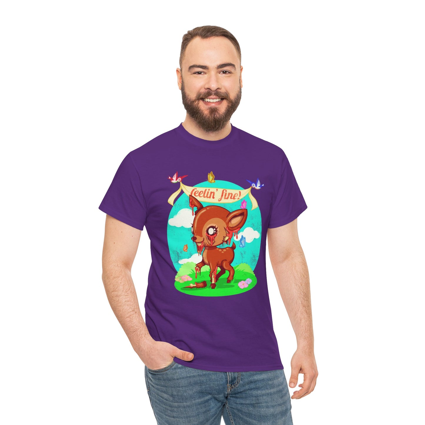 Feelin Fine Unisex Heavy Cotton Tee