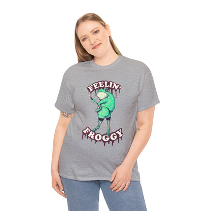 Feelin Froggy Unisex Heavy Cotton Tee