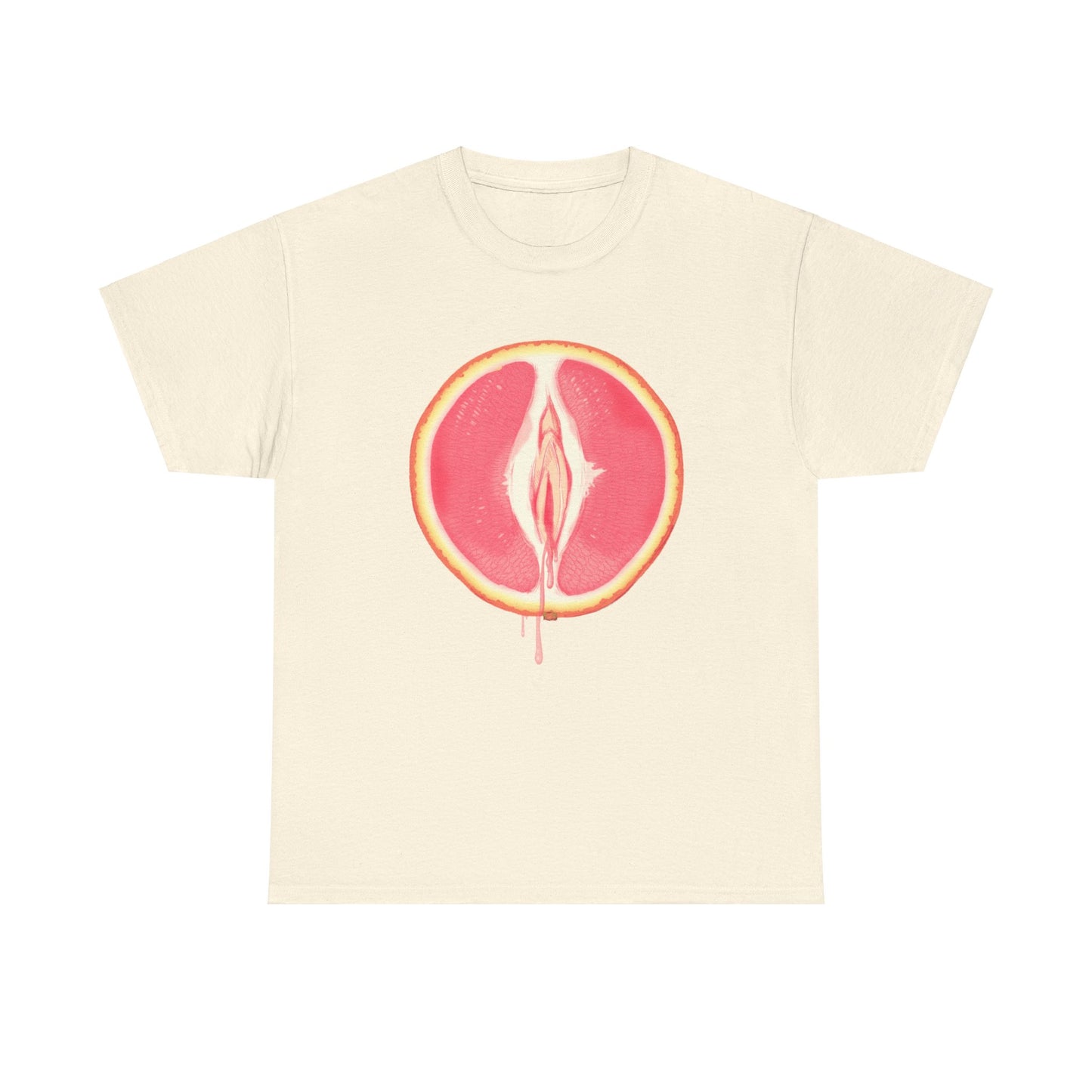 Grapefruit Unisex Heavy Cotton Tee