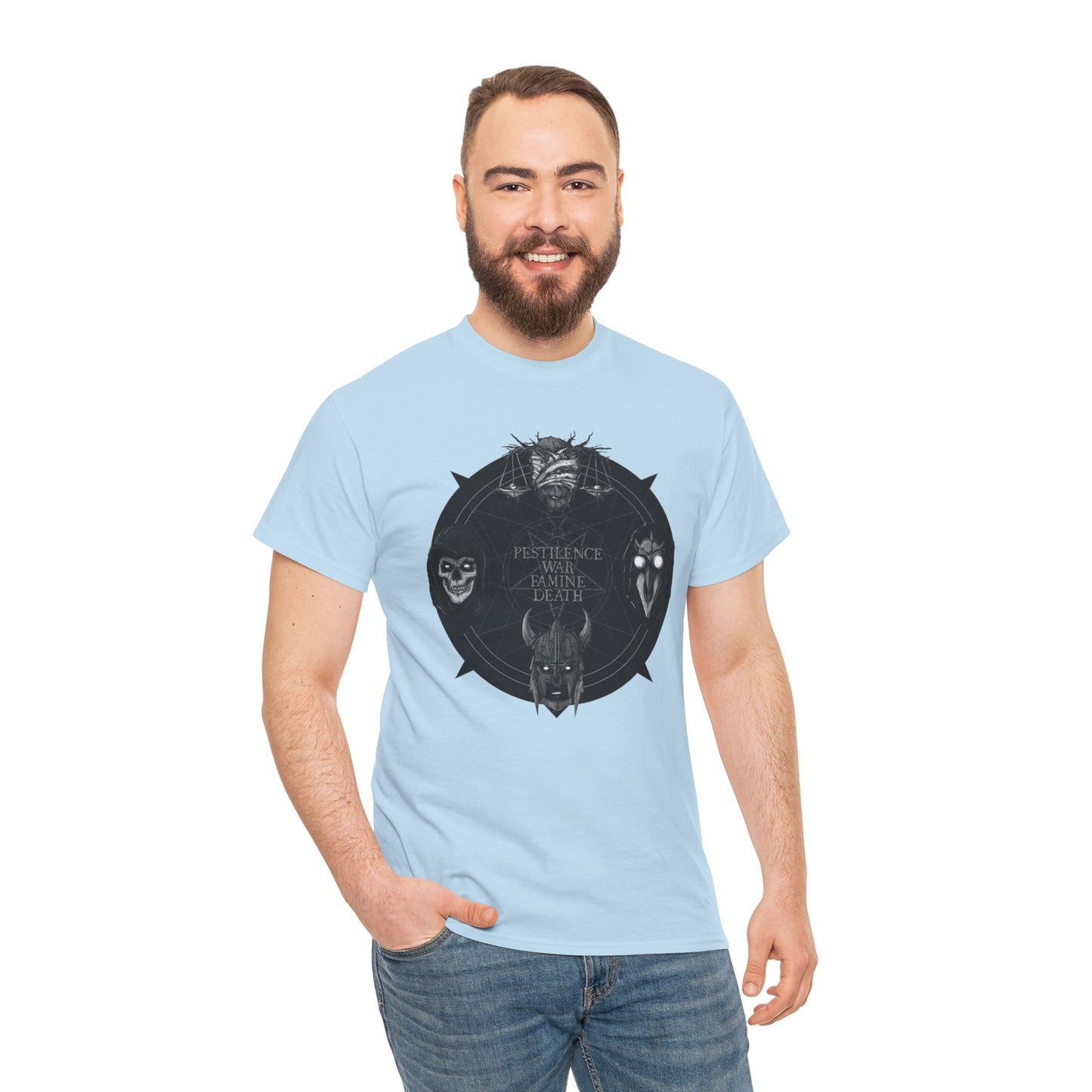 Four Horseman Unisex Heavy Cotton Tee