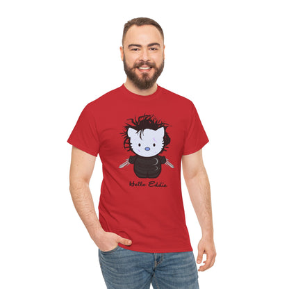 Hello Eddie Unisex Heavy Cotton Patreon Tee