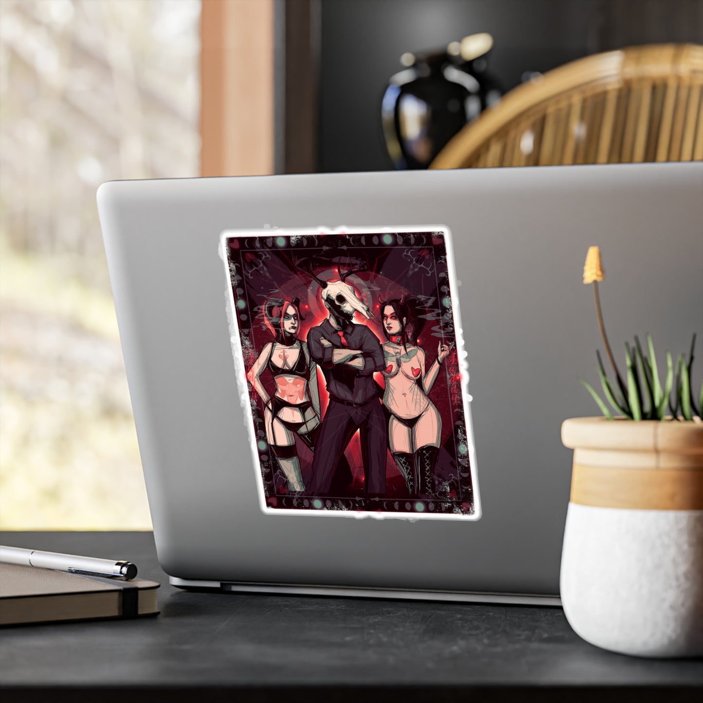 Deer Daddy Series 8: Dark Daddy Kiss-Cut Vinyl Decal