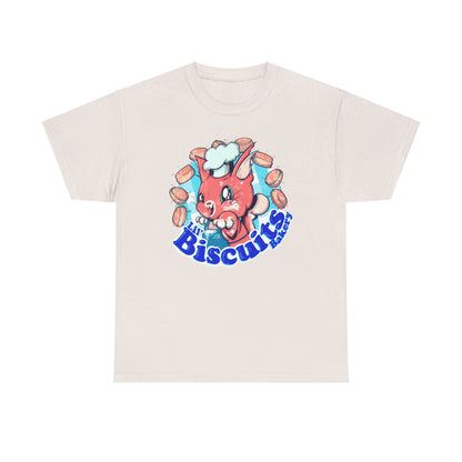 Lil Biscuits Cat Bakery Unisex Heavy Cotton Tee