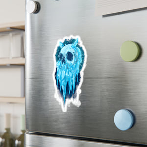 Elemental Skull Ice Kiss-Cut Vinyl Decal