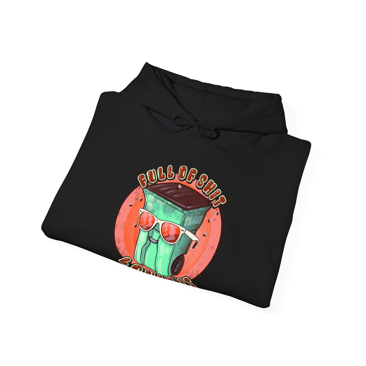 Full Of Shit Unisex Heavy Blend Hooded Sweatshirt