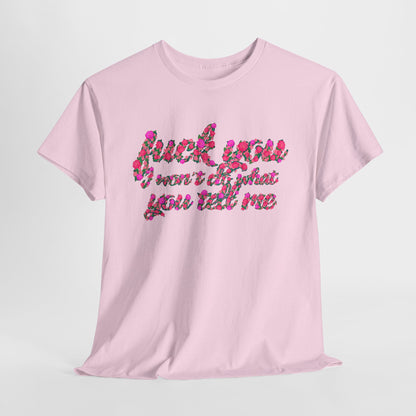 Floral AF II Unisex Heavy Cotton Tee