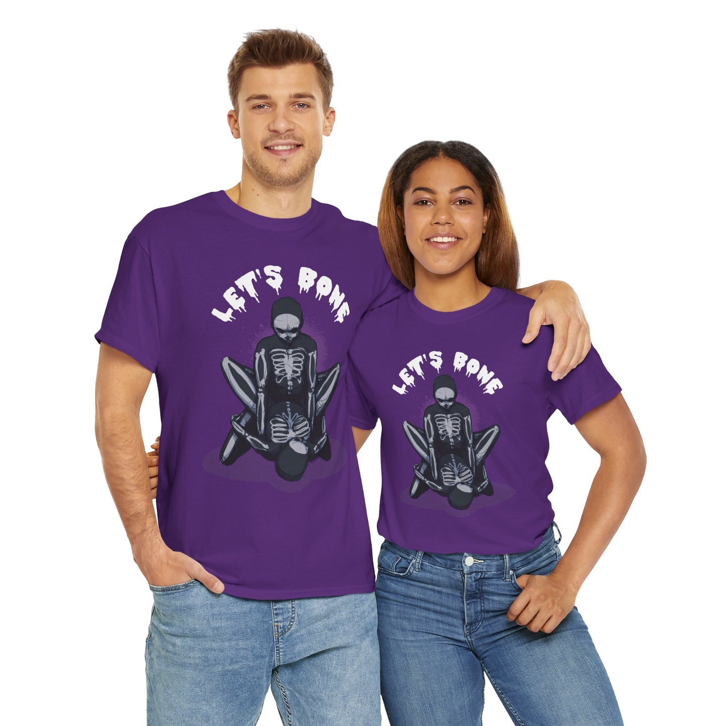 Let's Bone Unisex Heavy Cotton Tee