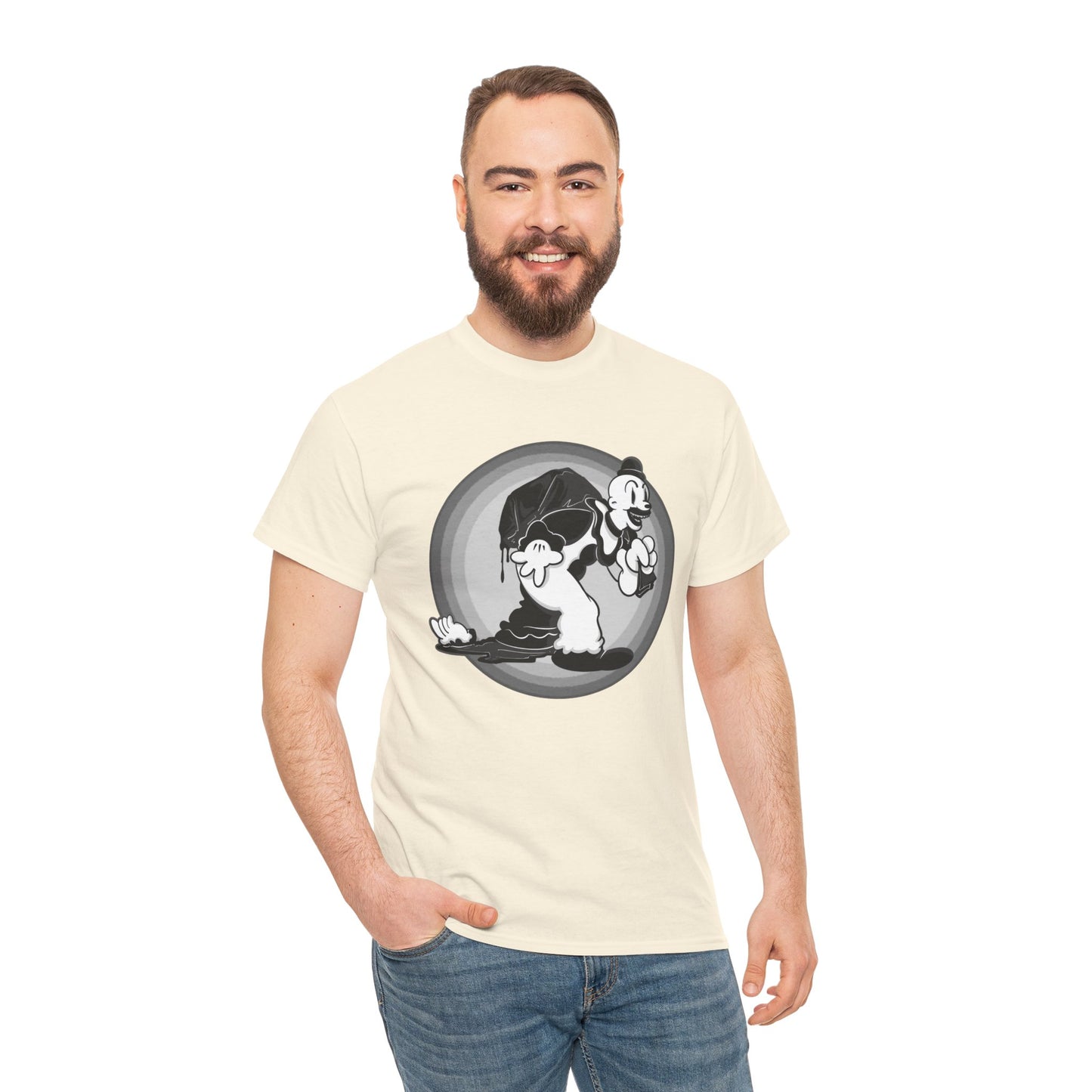 Rubber Hose Art Unisex Heavy Cotton Tee
