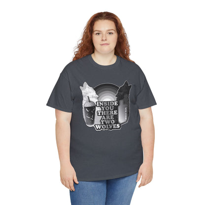 Two Wolves Unisex Heavy Cotton Tee