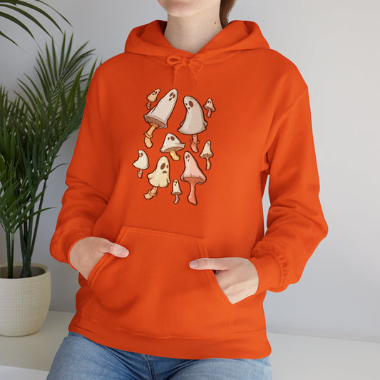 Spooky Mushrooms Unisex Heavy Blend Hooded Sweatshirt