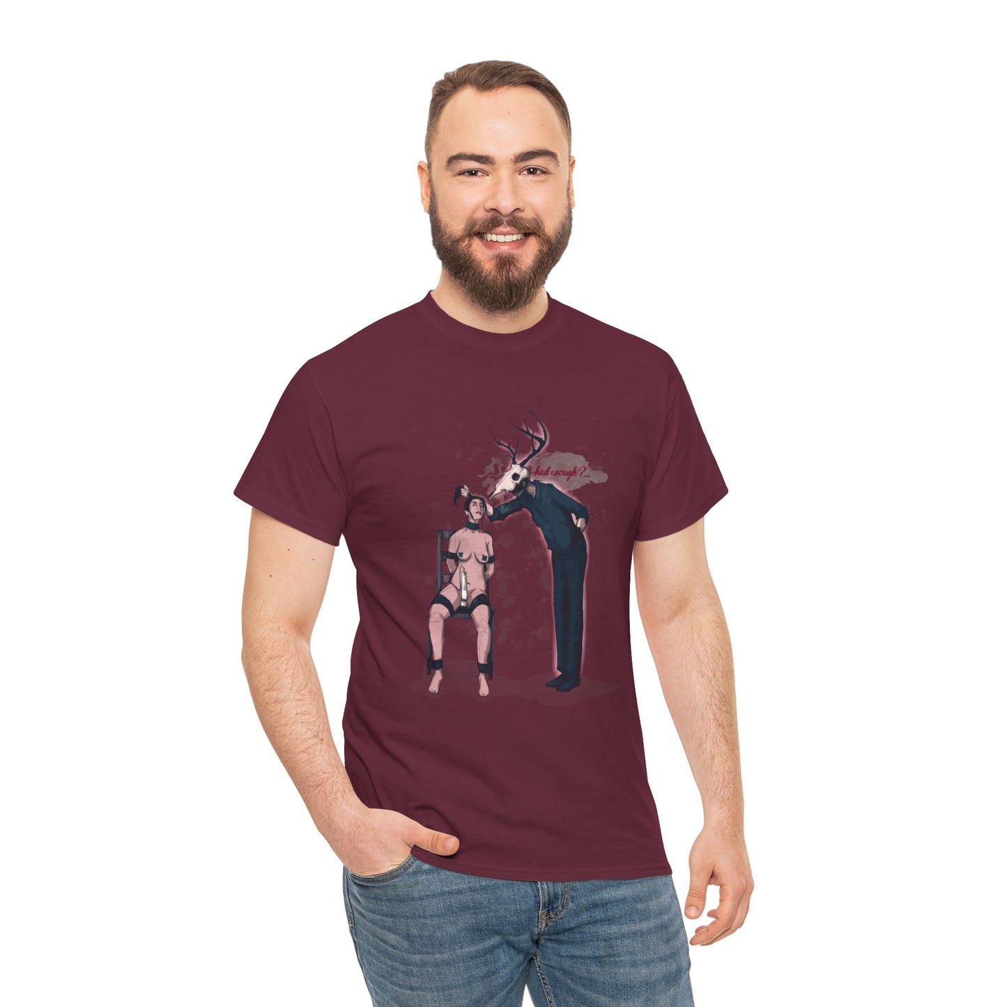 Deer Daddy Series 5: The Chair Unisex Heavy Cotton Tee