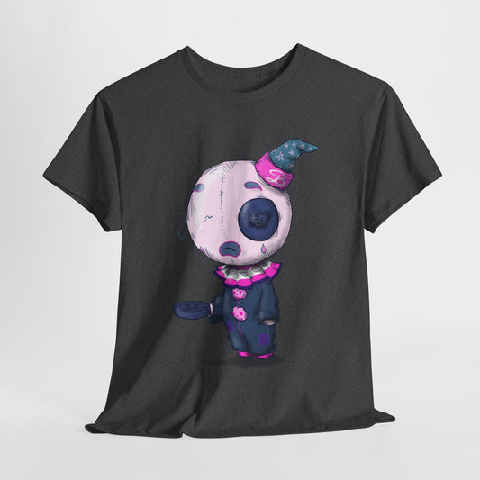 Buttons The Clown Unisex Heavy Cotton Tee