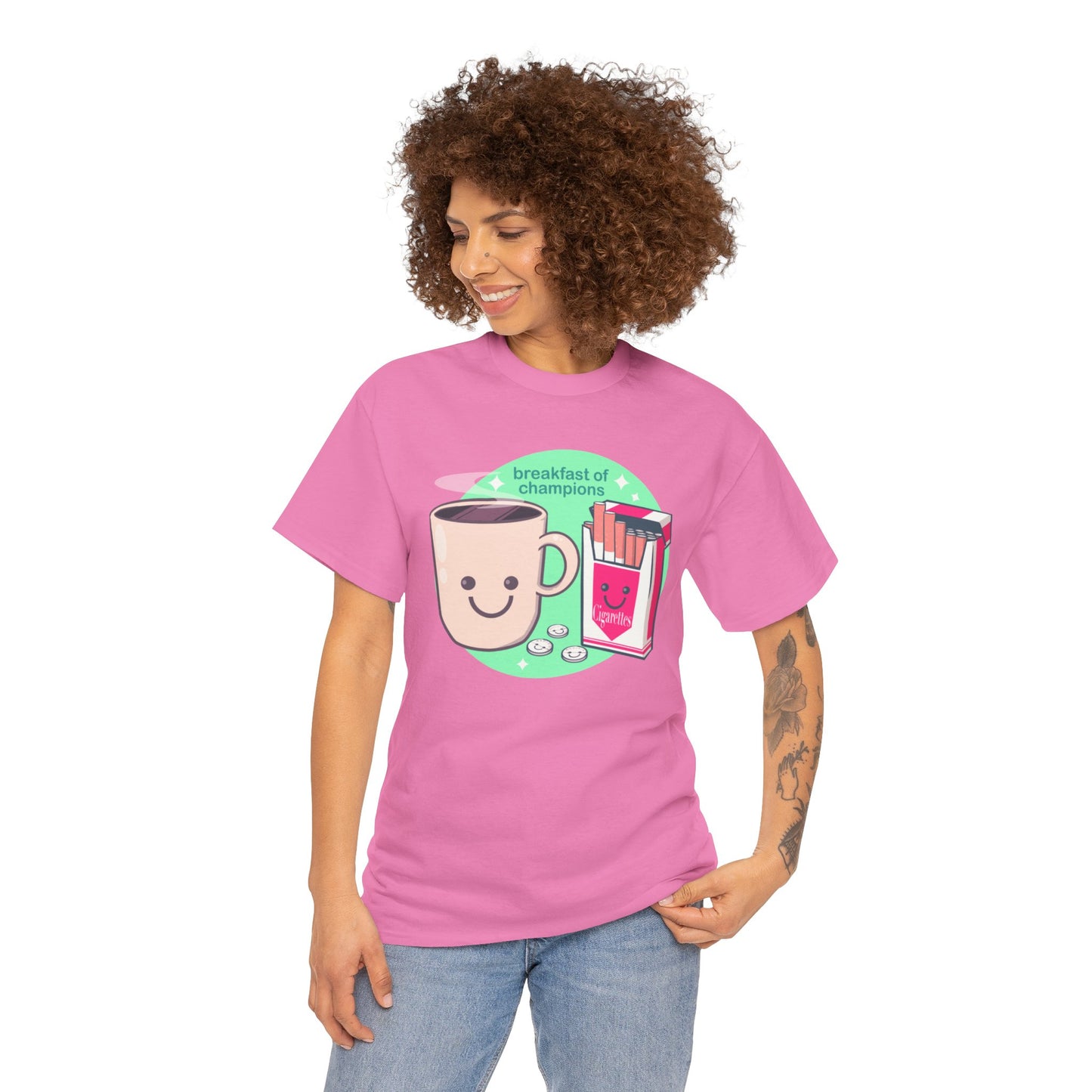 Breakfast of Champions Unisex Heavy Cotton Tee