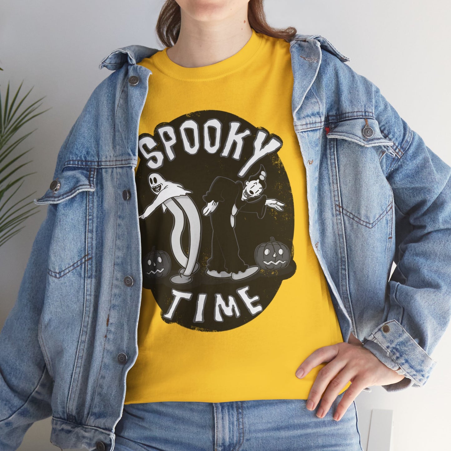 Spooky Time Unisex Heavy Cotton Tee