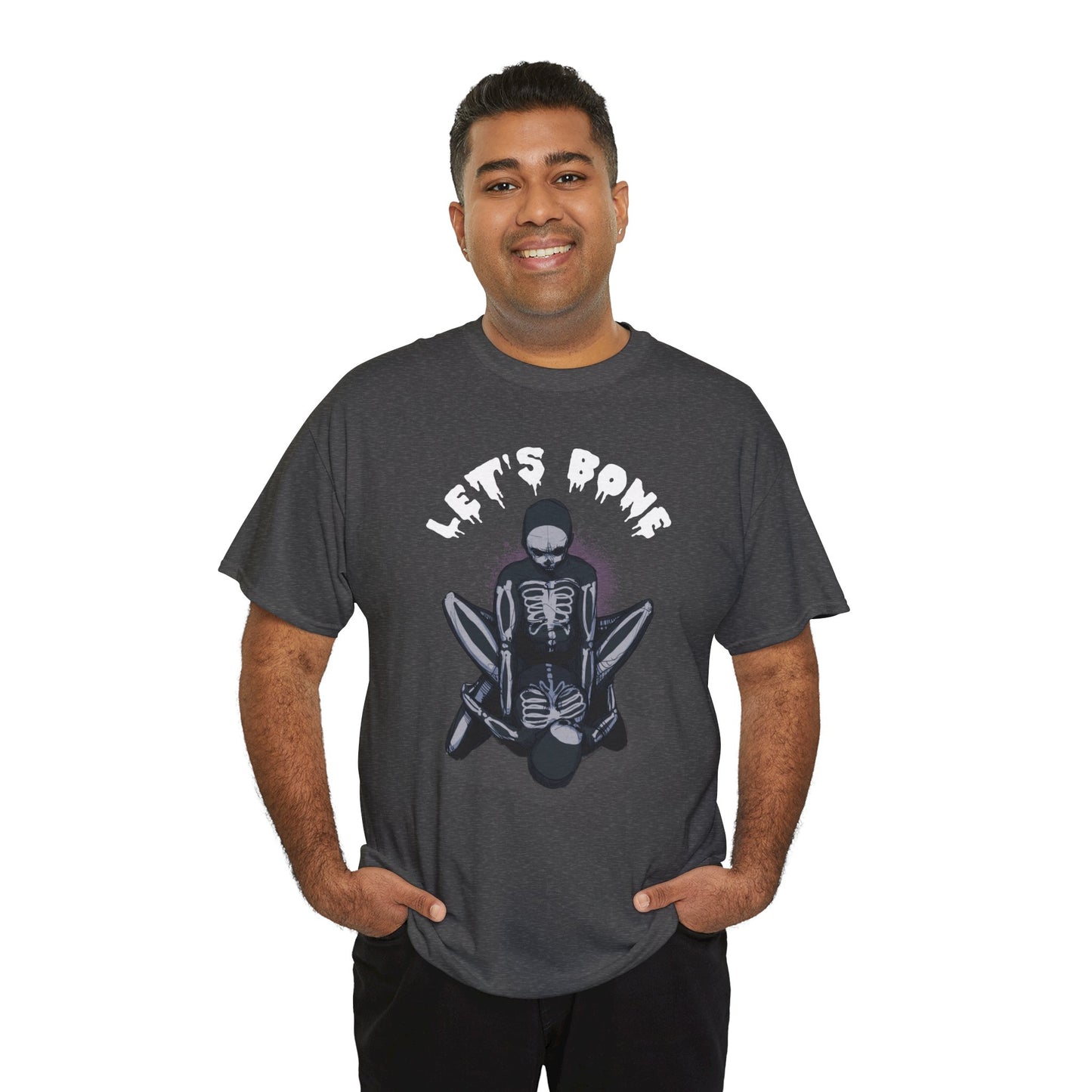 Let's Bone Unisex Heavy Cotton Tee