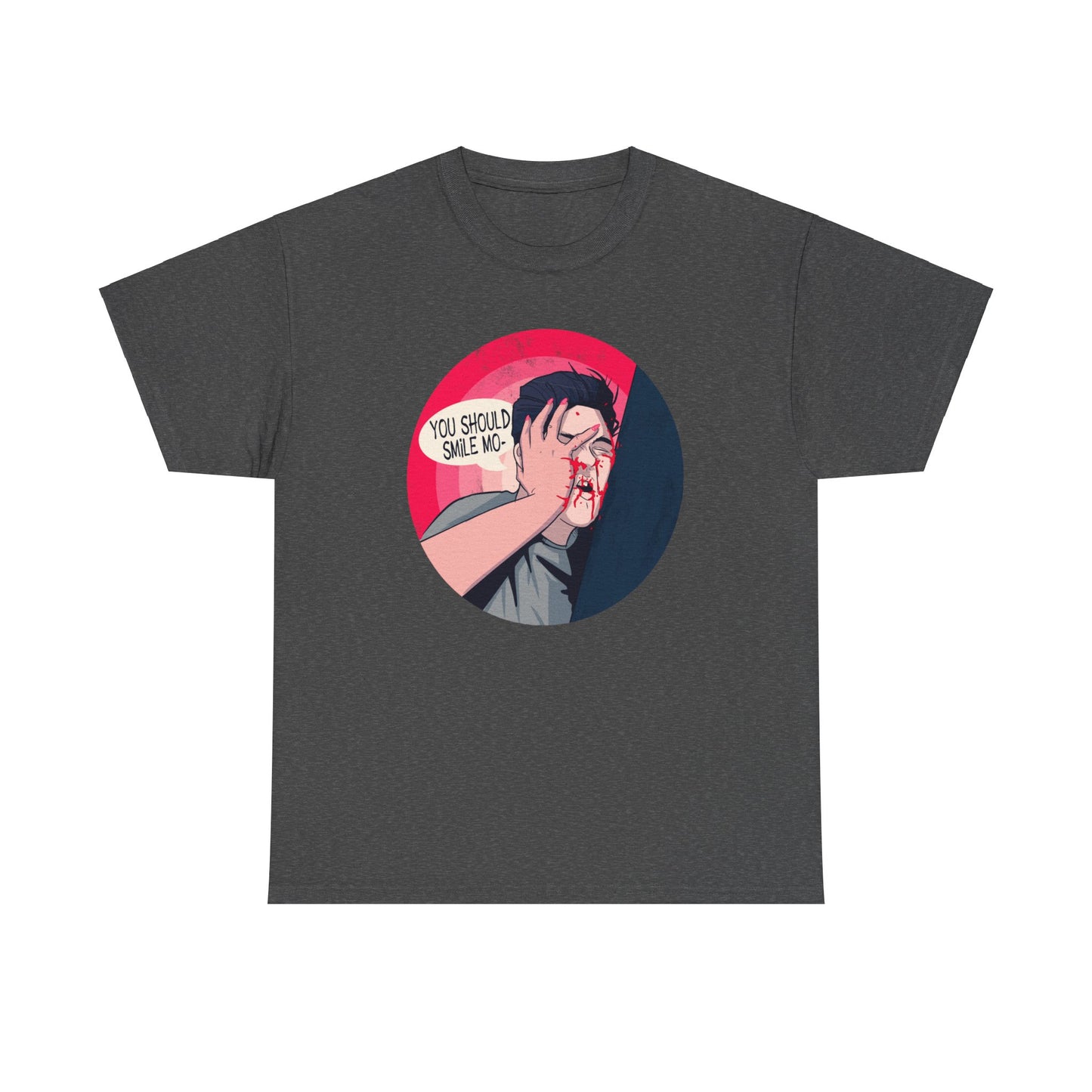 Smile Unisex Heavy Cotton Tee
