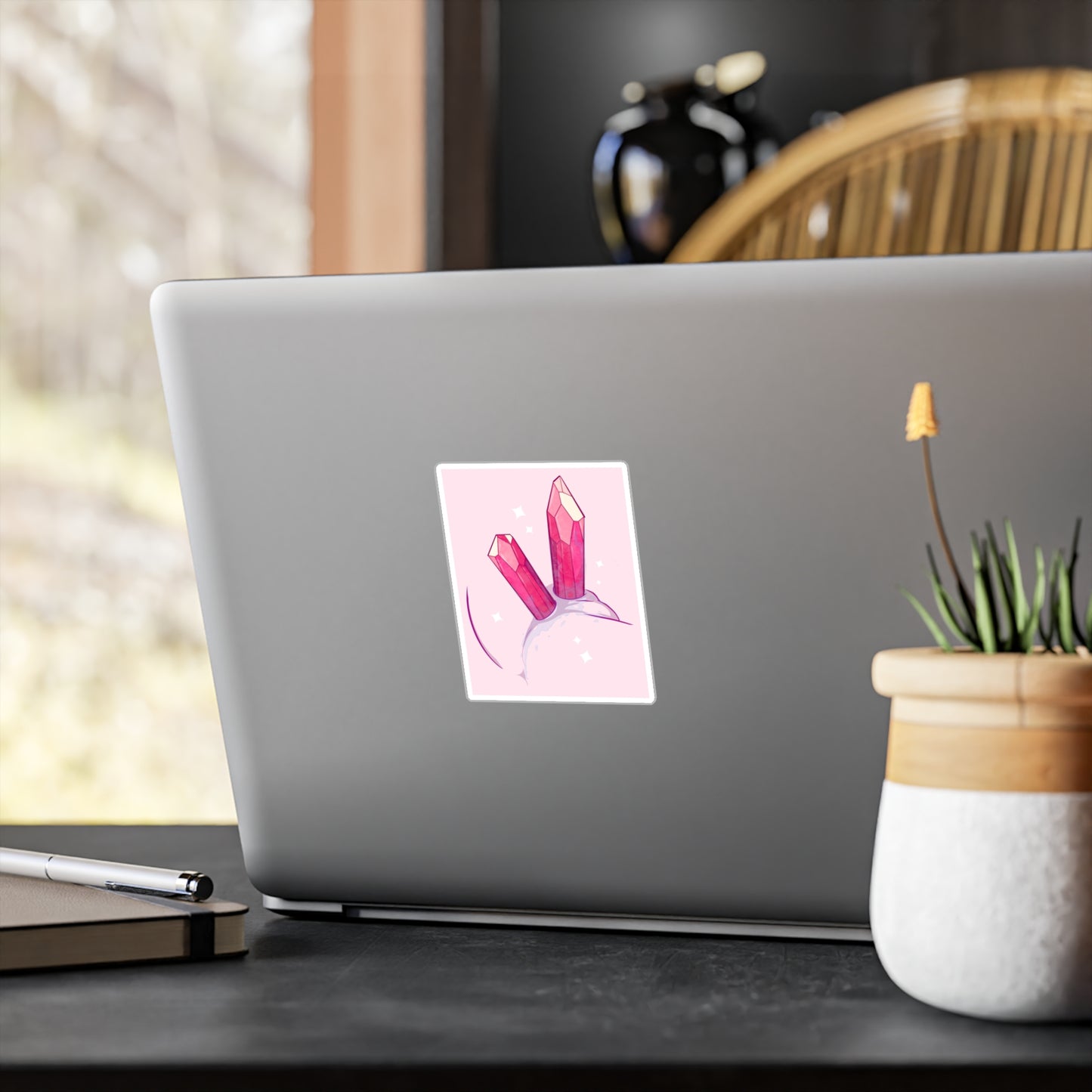 Double Meditation Kiss-Cut Vinyl Decal