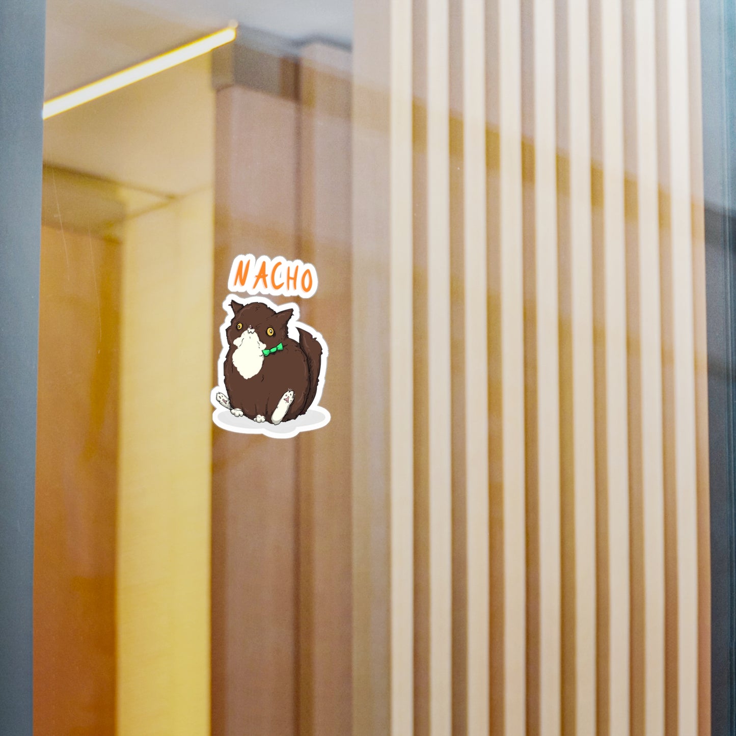 Nacho The Cat Kiss-Cut Vinyl Decal