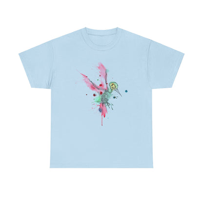 Hummingbird Skeleton Unisex Heavy Cotton Tee