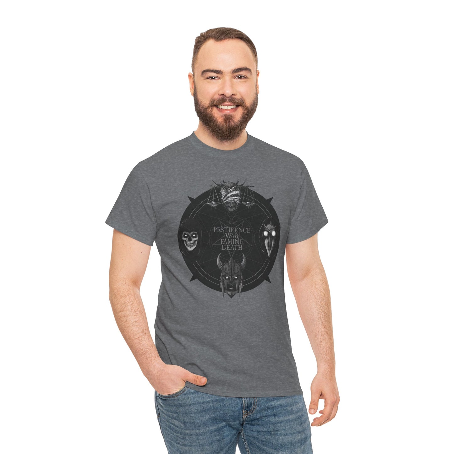 Four Horseman Unisex Heavy Cotton Tee