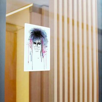 Your Eyes Can Be So Cruel Kiss-Cut Vinyl Decal