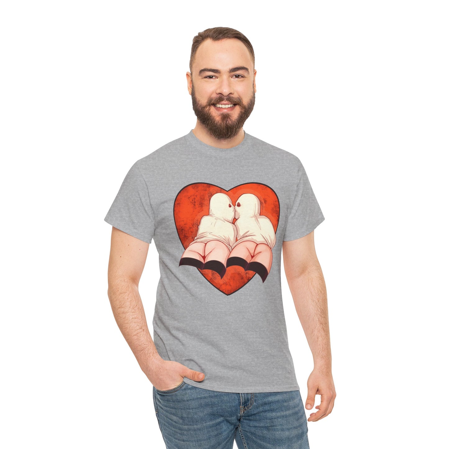 Ghost Love Unisex Heavy Cotton Tee