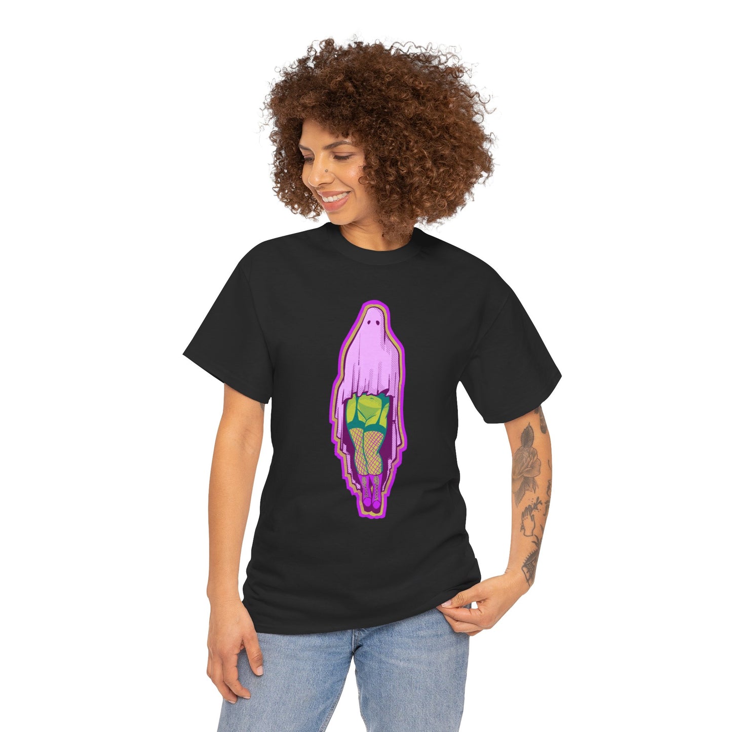 Sexy Ghost Unisex Heavy Cotton Tee