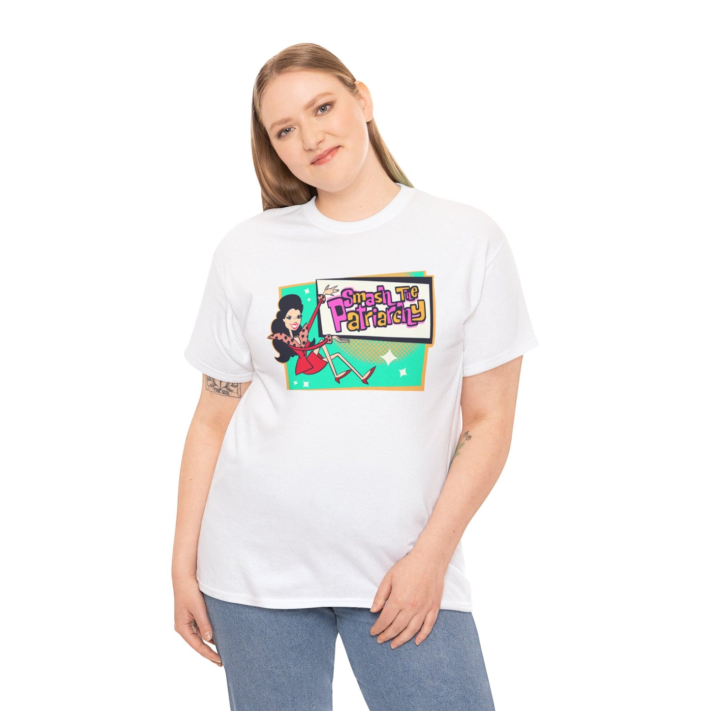 Smash The Patriarchy Unisex Heavy Cotton Tee