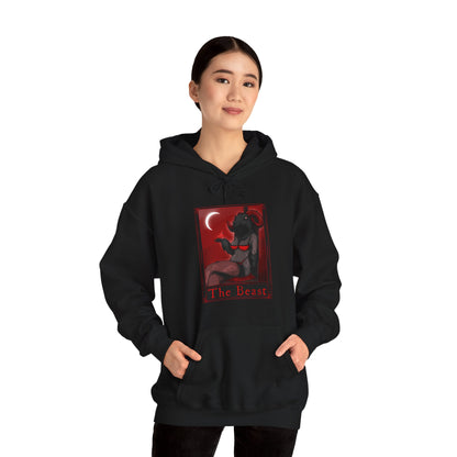The Beast Tarot Unisex Heavy Blend Hooded Sweatshirt