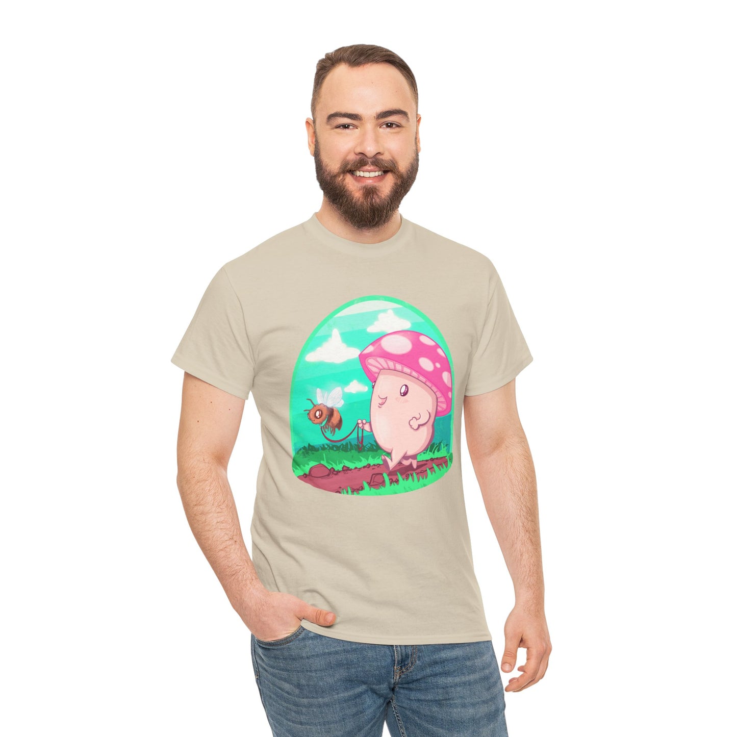 Bee Walk Unisex Heavy Cotton Tee