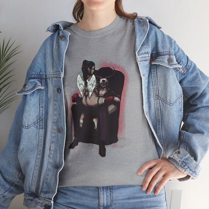 Deer Daddy Series 9: Angels & Demons Unisex Heavy Cotton Tee