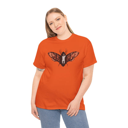 Death Moth Unisex Heavy Cotton Tee