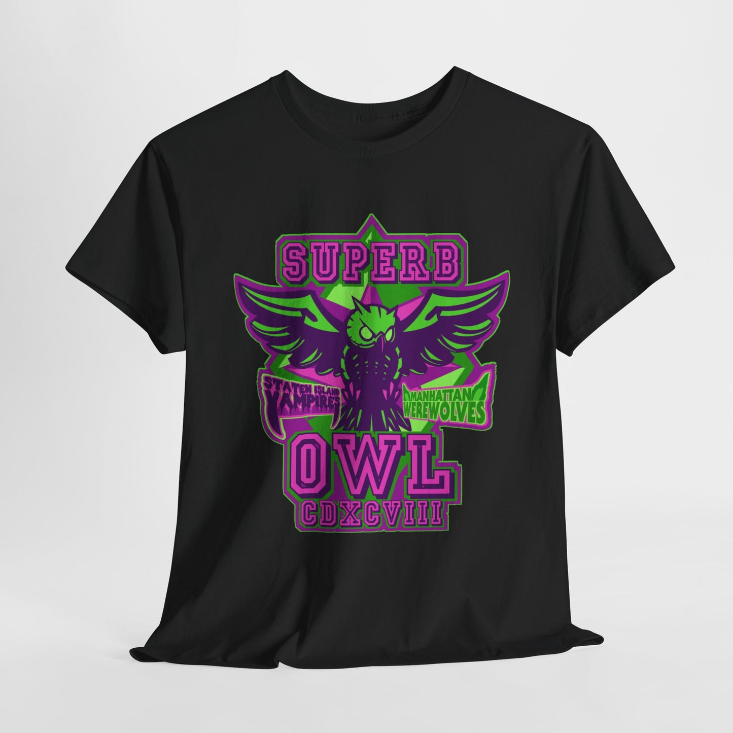 Superb Owl Unisex Heavy Cotton Tee