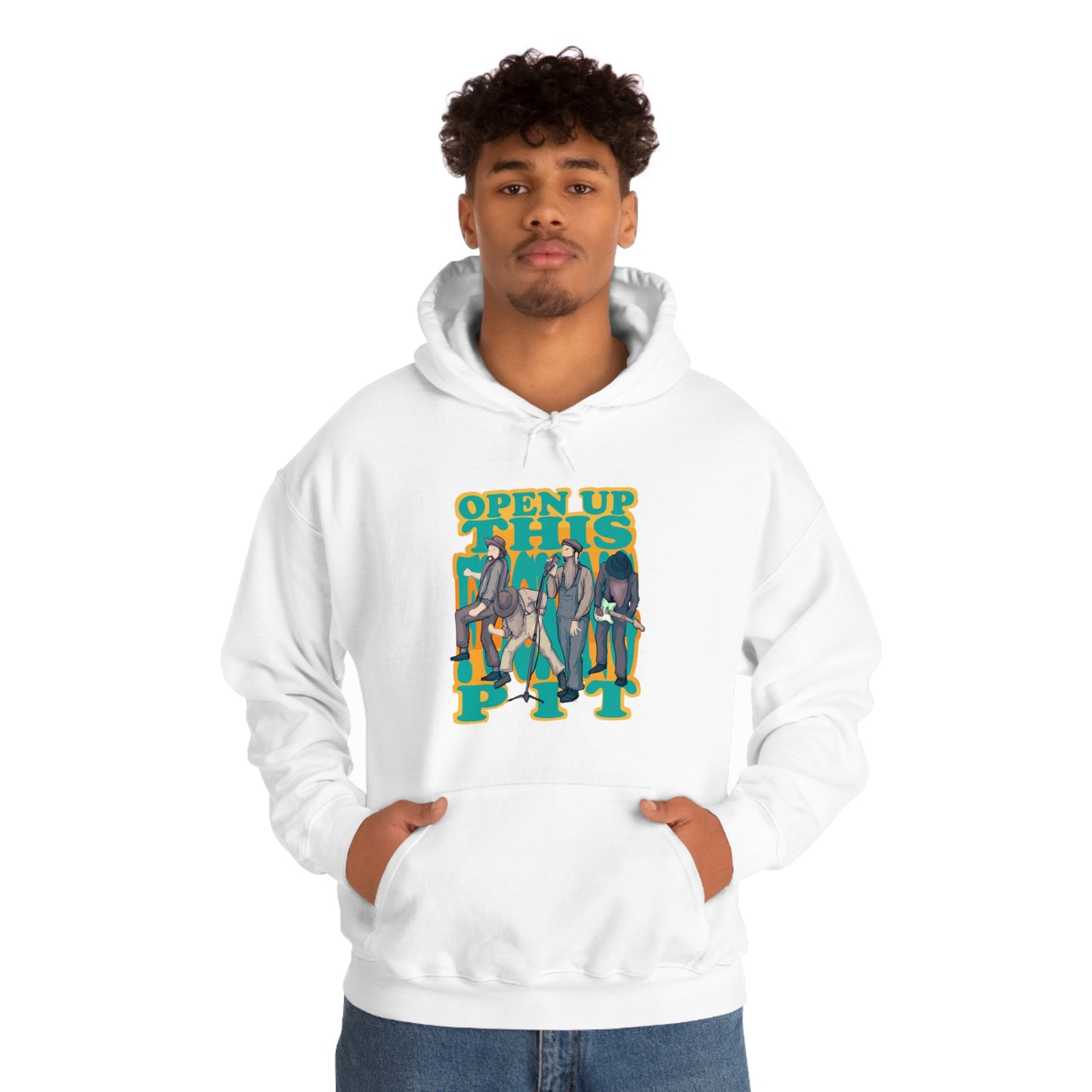Soggy Metal Unisex Heavy Blend Hooded Sweatshirt