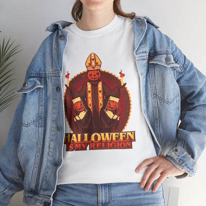 Halloween Is My Religion Unisex Heavy Cotton Tee