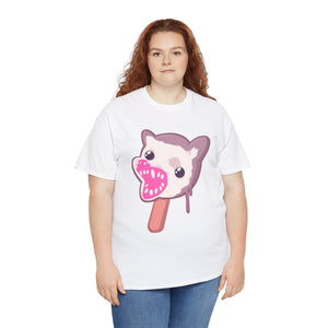 Opossum Popsicle Unisex Heavy Cotton Tee