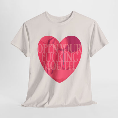 Open Your Mouth Unisex Heavy Cotton Tee