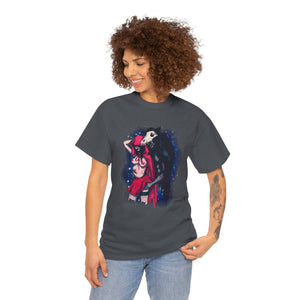 Red Riding Hood & The Wolf Unisex Heavy Cotton Tee