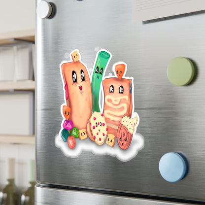 90s Foods Kiss-Cut Vinyl Decal