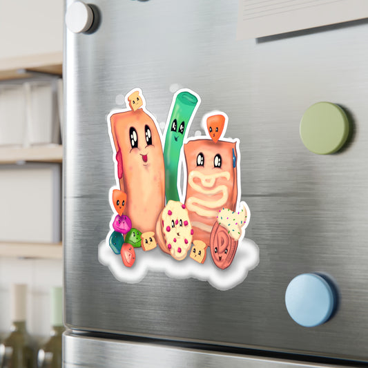 90s Foods Kiss-Cut Vinyl Decal