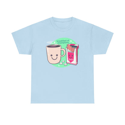 Breakfast of Champions Unisex Heavy Cotton Tee