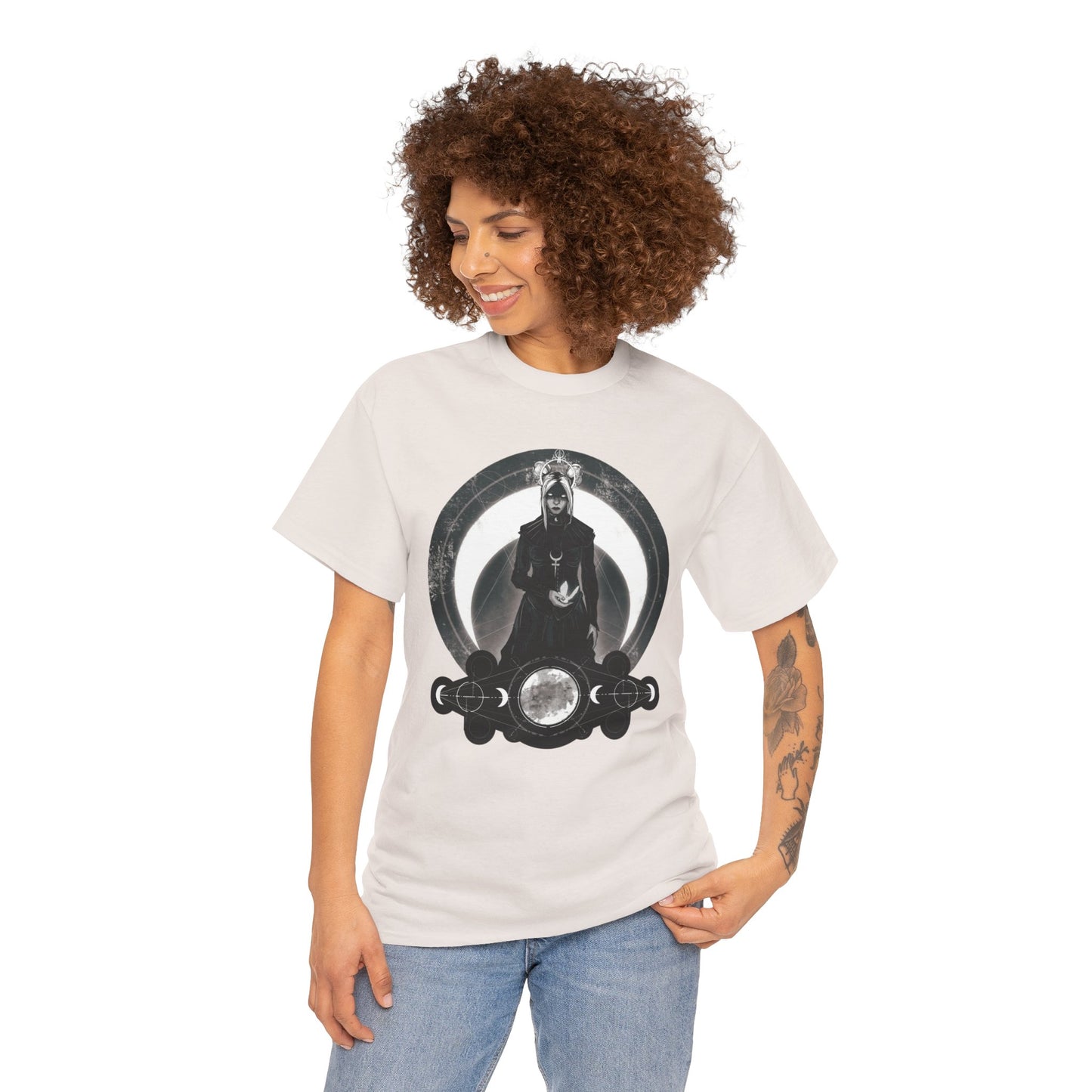 Moon Goddess Unisex Heavy Cotton Tee