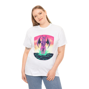 Lady Cthulhu Unisex Heavy Cotton Tee