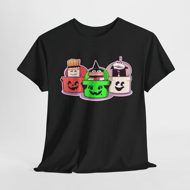 Spooky Fast Food Unisex Heavy Cotton Tee