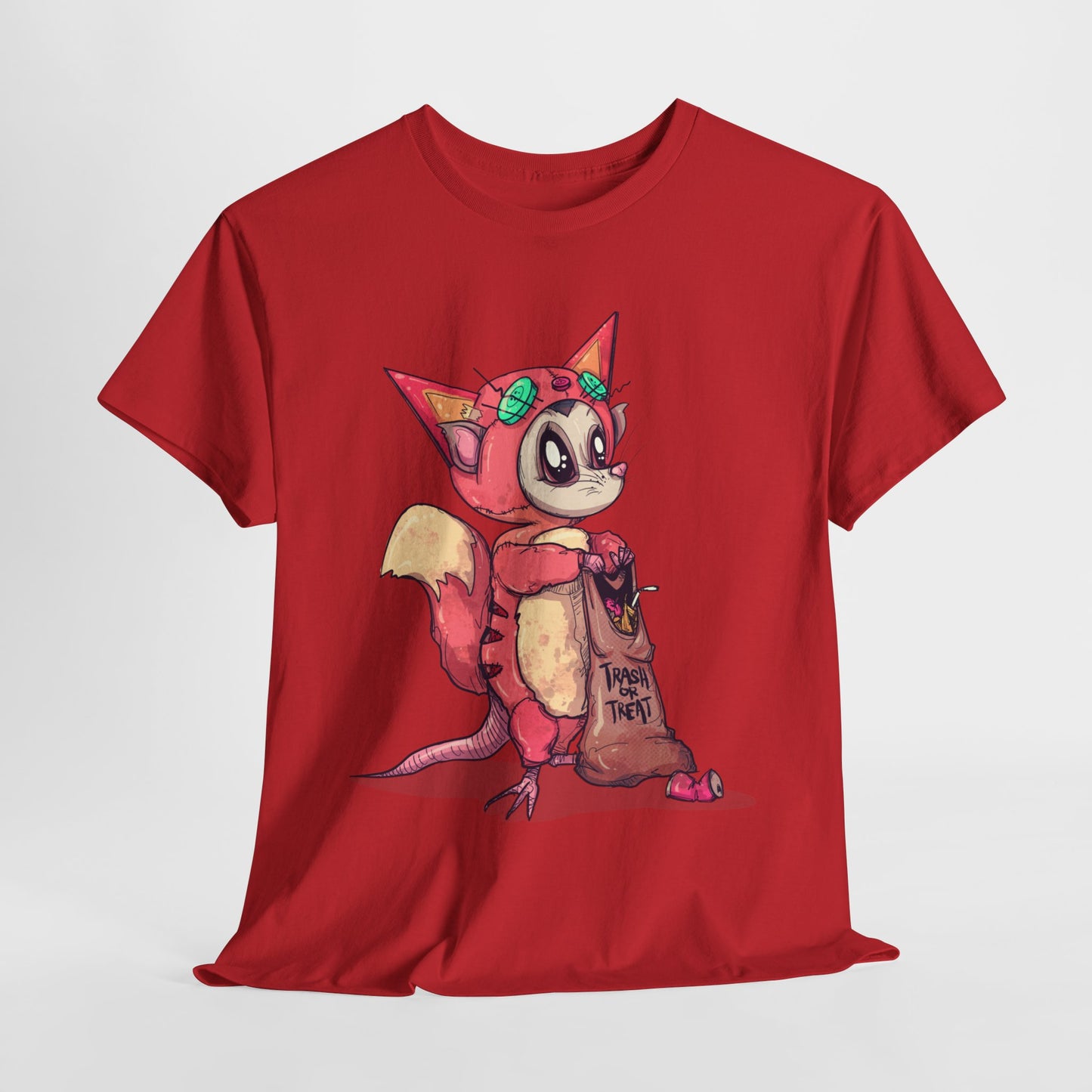 Trash Or Treat Unisex Heavy Cotton Tee