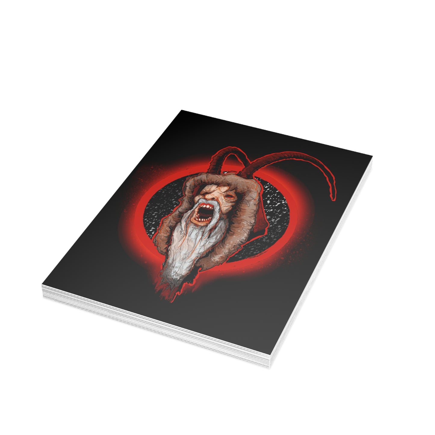 Merry Krampus Greeting Card Bundles (10, 30, 50 pcs)