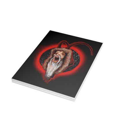 Merry Krampus Greeting Card Bundles (10, 30, 50 pcs)