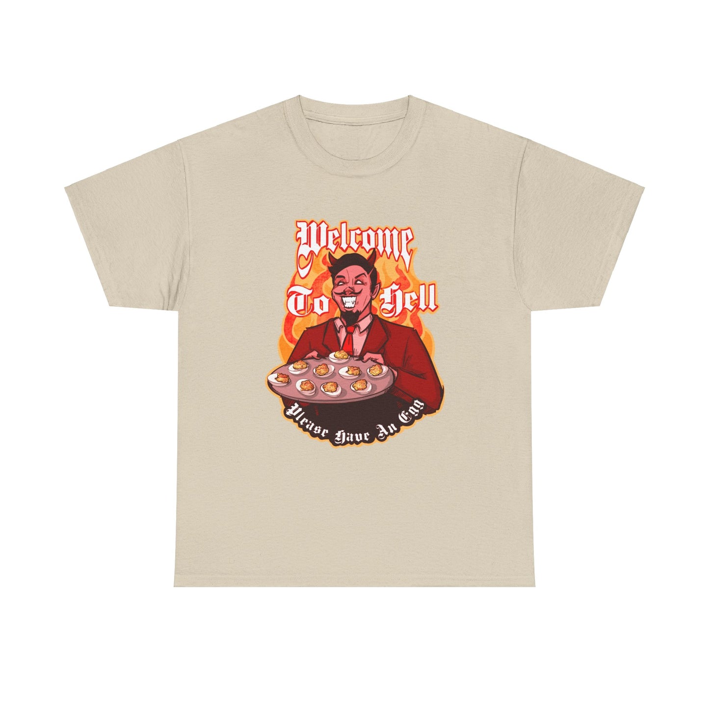 Deviled Eggs Unisex Heavy Cotton Tee