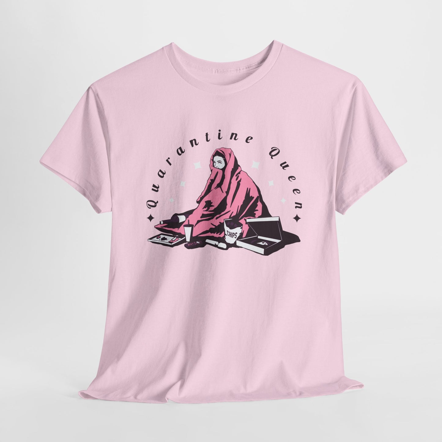 Quarantine Queen Unisex Heavy Cotton Tee